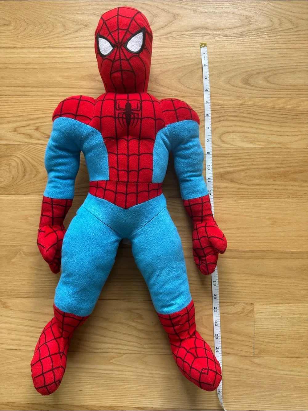 Large Marvel Spider Man Plush Pillow Buddy Stuffed Superhero Toy - Picture 11 of 12